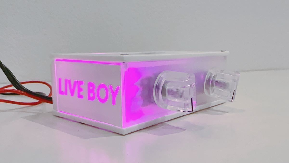ピンクラスト!【LIVE BOY】リバーブユニット バイブラソニック 