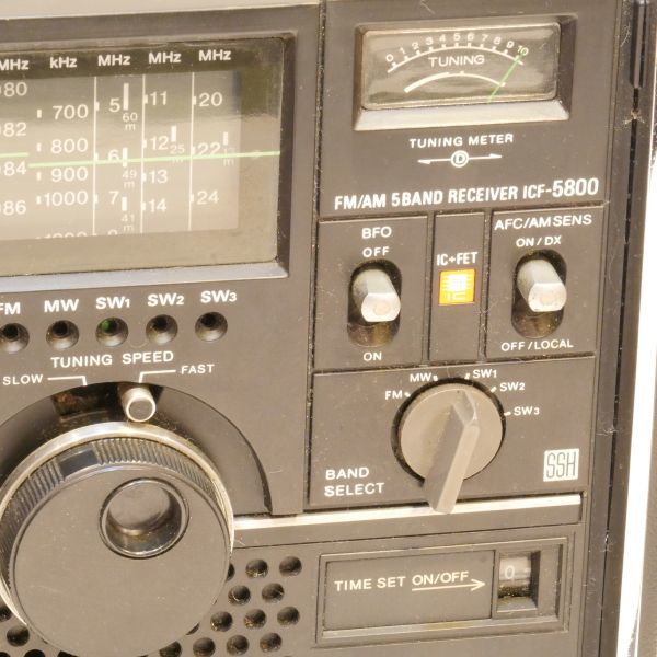 SONY ICF-5800 スカイセンサー 5バンドマルチバンドレシーバー f001 E