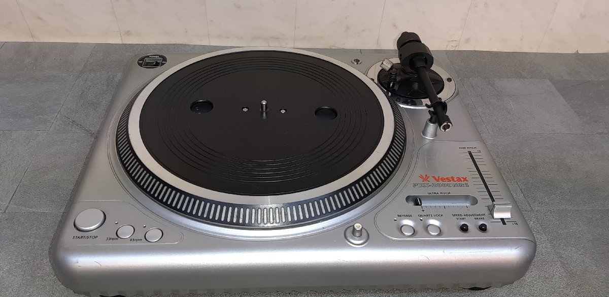 08S163□VESTAX PDX-2000MK2 ターンテーブル□ Vestax PDX-2000 ターン