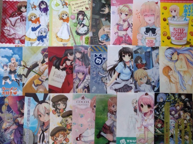 【2556】300枚程度　美少女系 アニメ クリアファイル 大量 まとめ売り 400点以上】アニメ、コミック、美少女系 クリアファイル まとめ売り