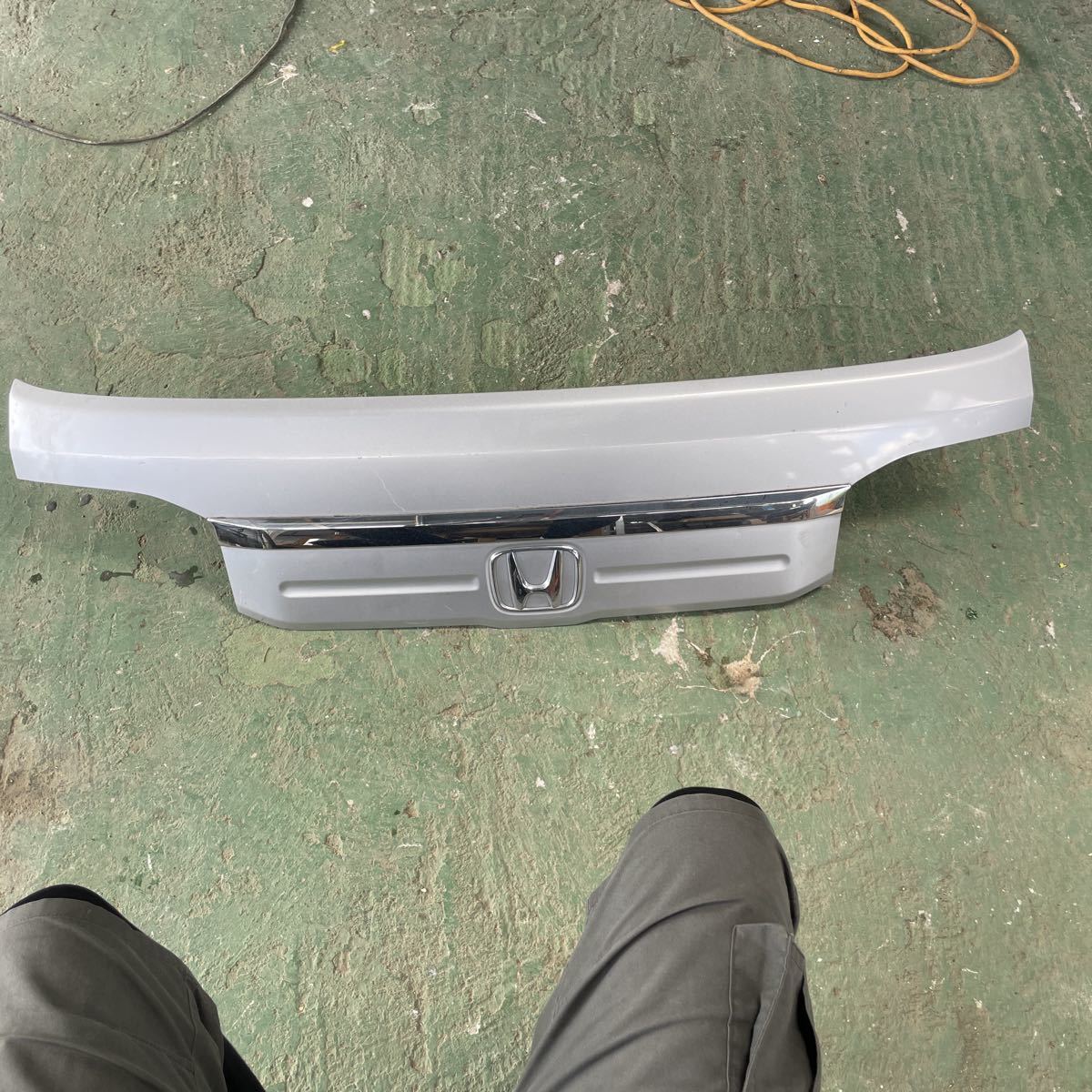 アクティトラック HA8/HA9 純正 ボンネット フードパネル メッキモール付