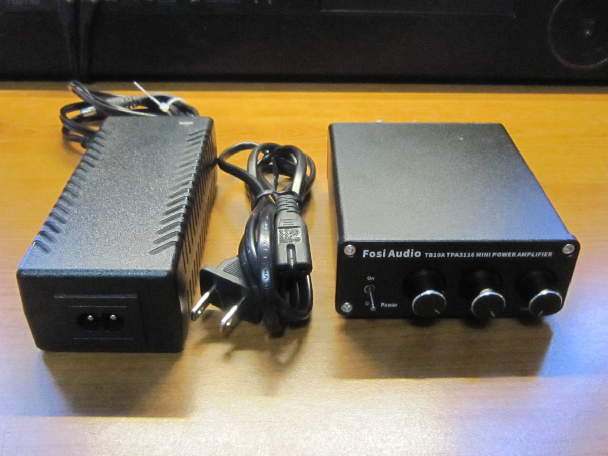 Audio Fosi TB10A 0 パワーアンプ | レビュー小さくて力強く機能も十分