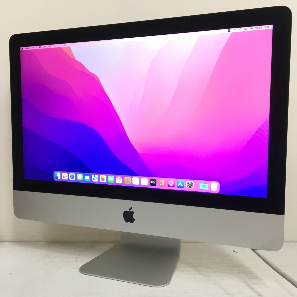 ☆【21.5インチ】Apple iMac (21.5-inch， Late 2015) A1418 Core i5