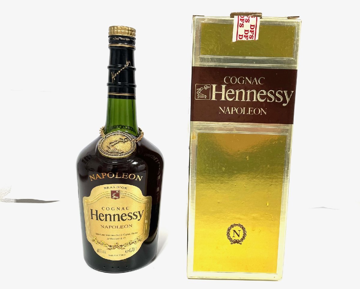 L7401】同梱不可 HENNESSY ヘネシー NAPOLEON ブラスドール 金ラベル
