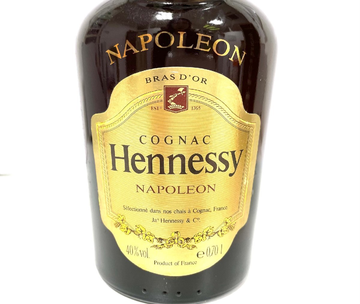 L7401】同梱不可 HENNESSY ヘネシー NAPOLEON ブラスドール 金ラベル
