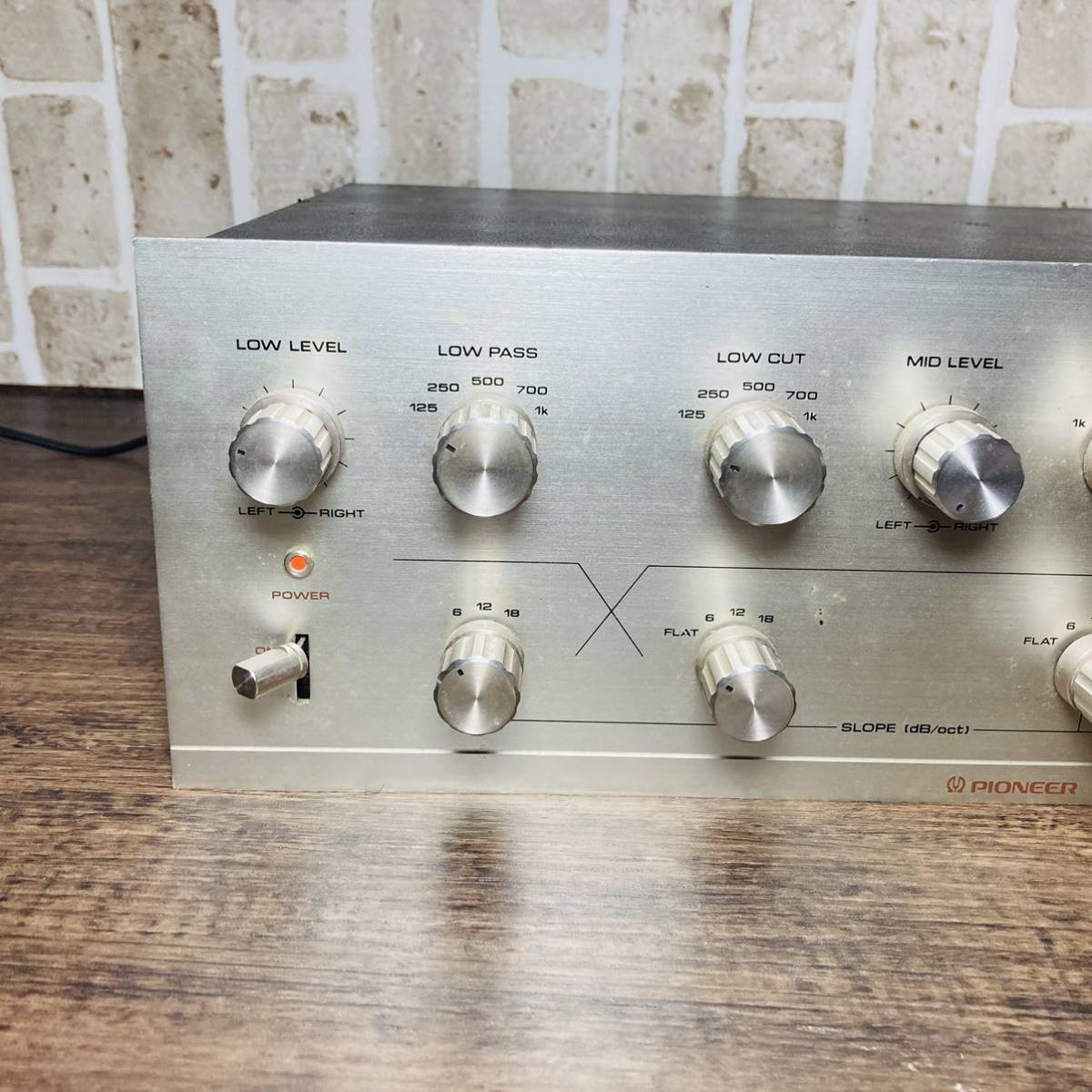 Pioneer パイオニア SF-850 チャンネルデバイダー オーディオ機器 通電