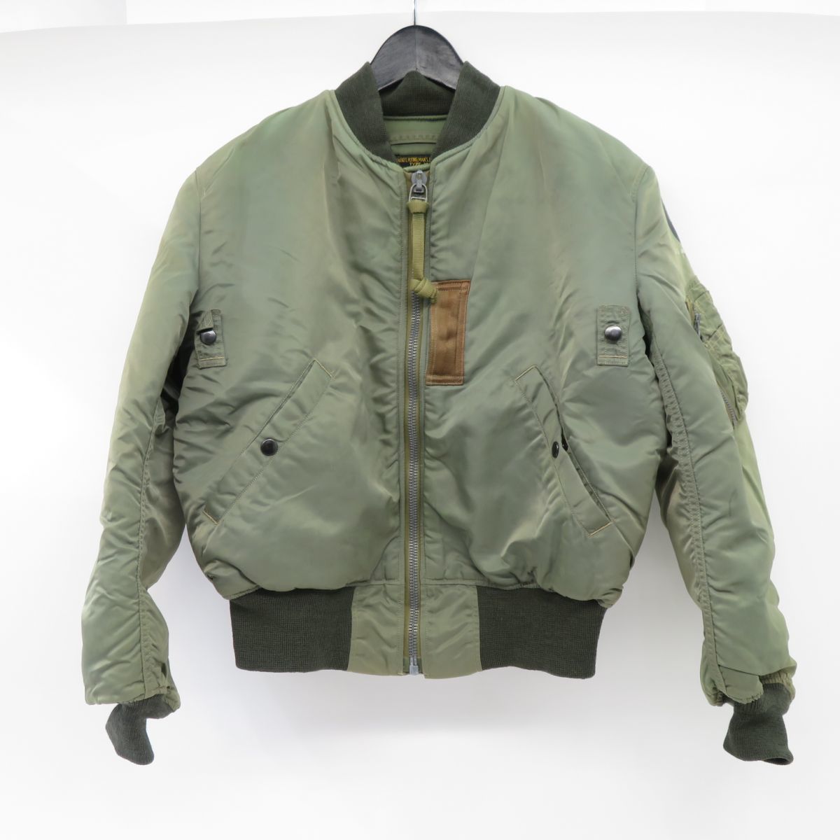 132 BUZZ RICKSON’S バズリクソンズ LION UNIFORM INC MA-1 フライトジャケット M13785 Sサイズ ※現状品
