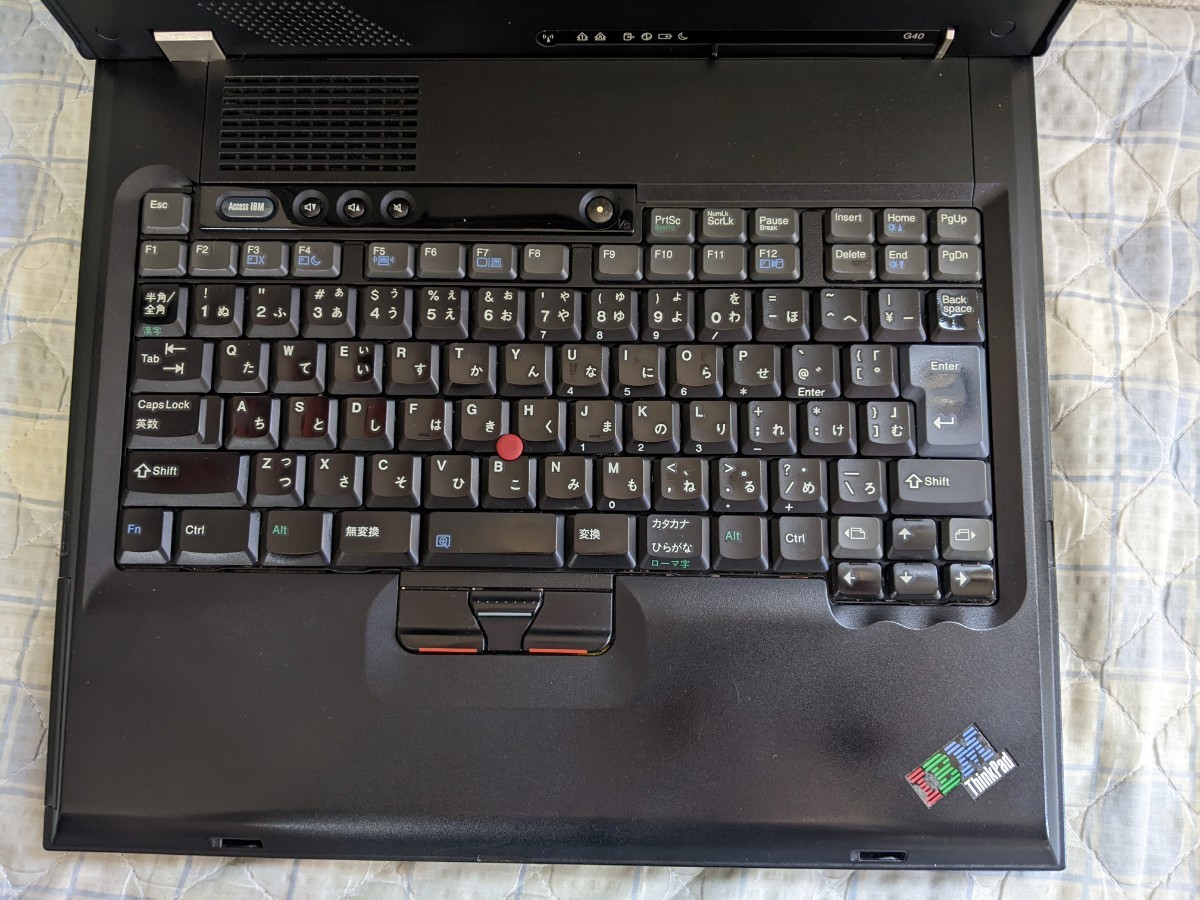 IBM Thinkpad x40 review Windows XP