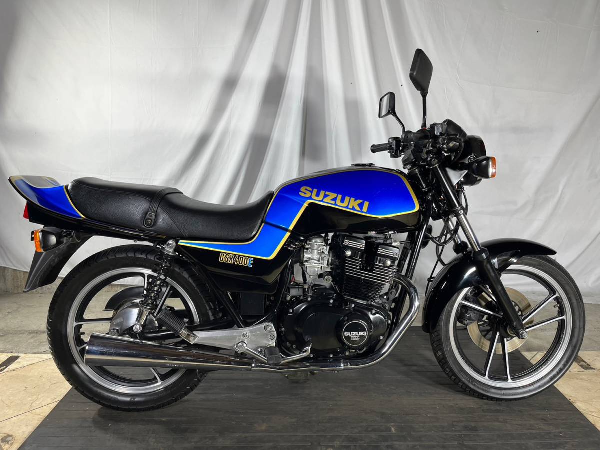 超極上GSX400E ゴキ!! 状態最高!! スズキ SUZUKI エンジン実働 動画