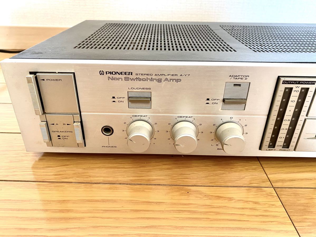 Pioneer A-Y7 プリメインアンプ パイオニア オーディオ 通電OK 音出し