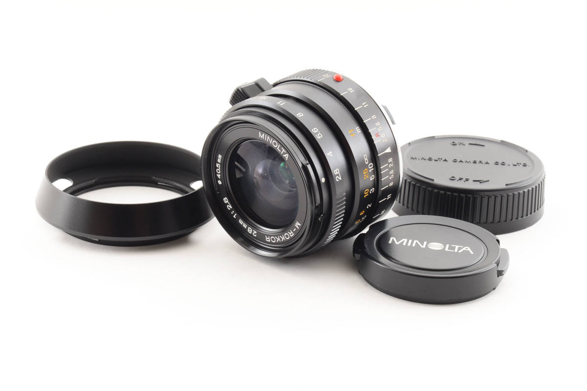 【動作問題なし！】 #1978843 MINOLTA ミノルタ M-ROKKOR 28mm F2.8 M 