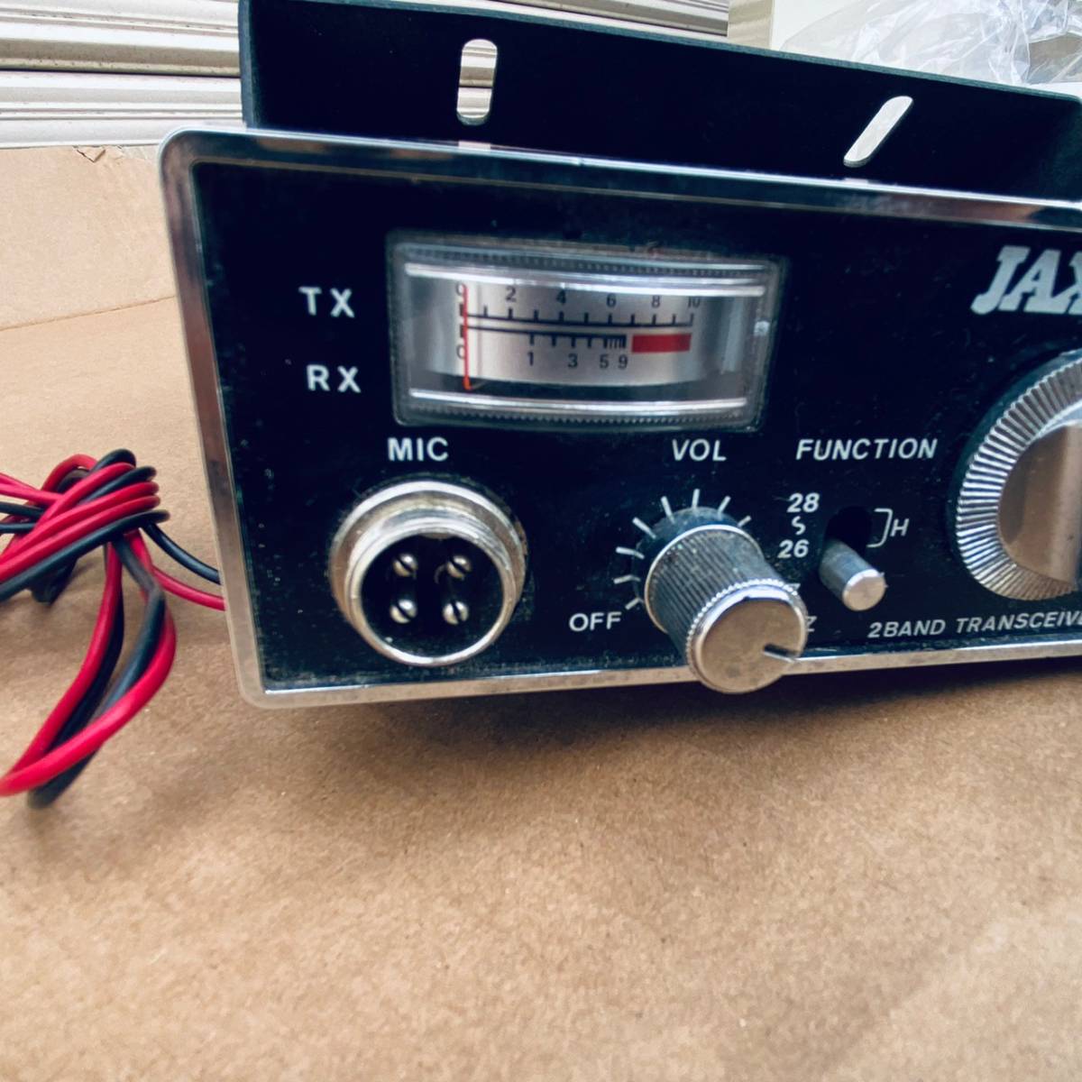 希少 CB無線 JAX-1000 】26~28Mhz 2バンドトランシーバー CB無線機
