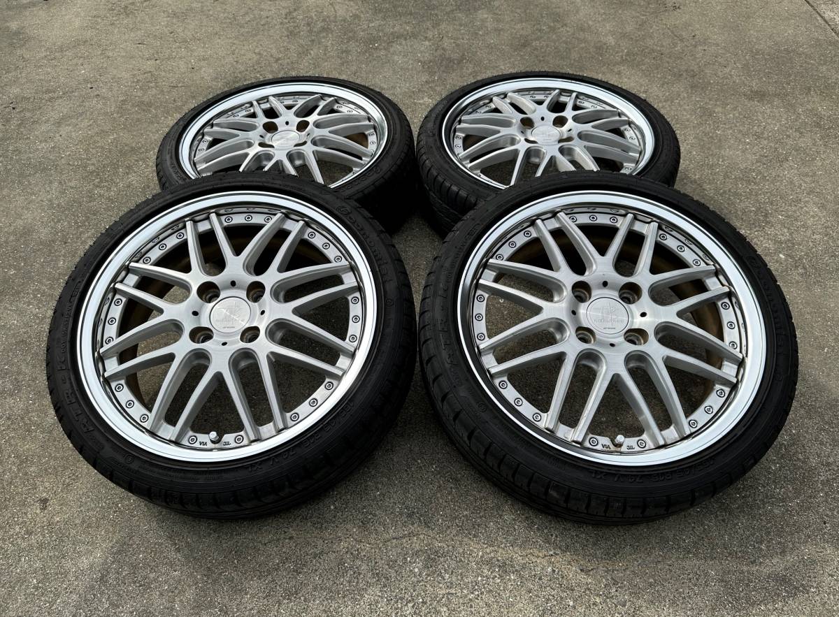 生産終了品！ 傷少な目！ WORK リザルタード MESH 16インチ バリ山 