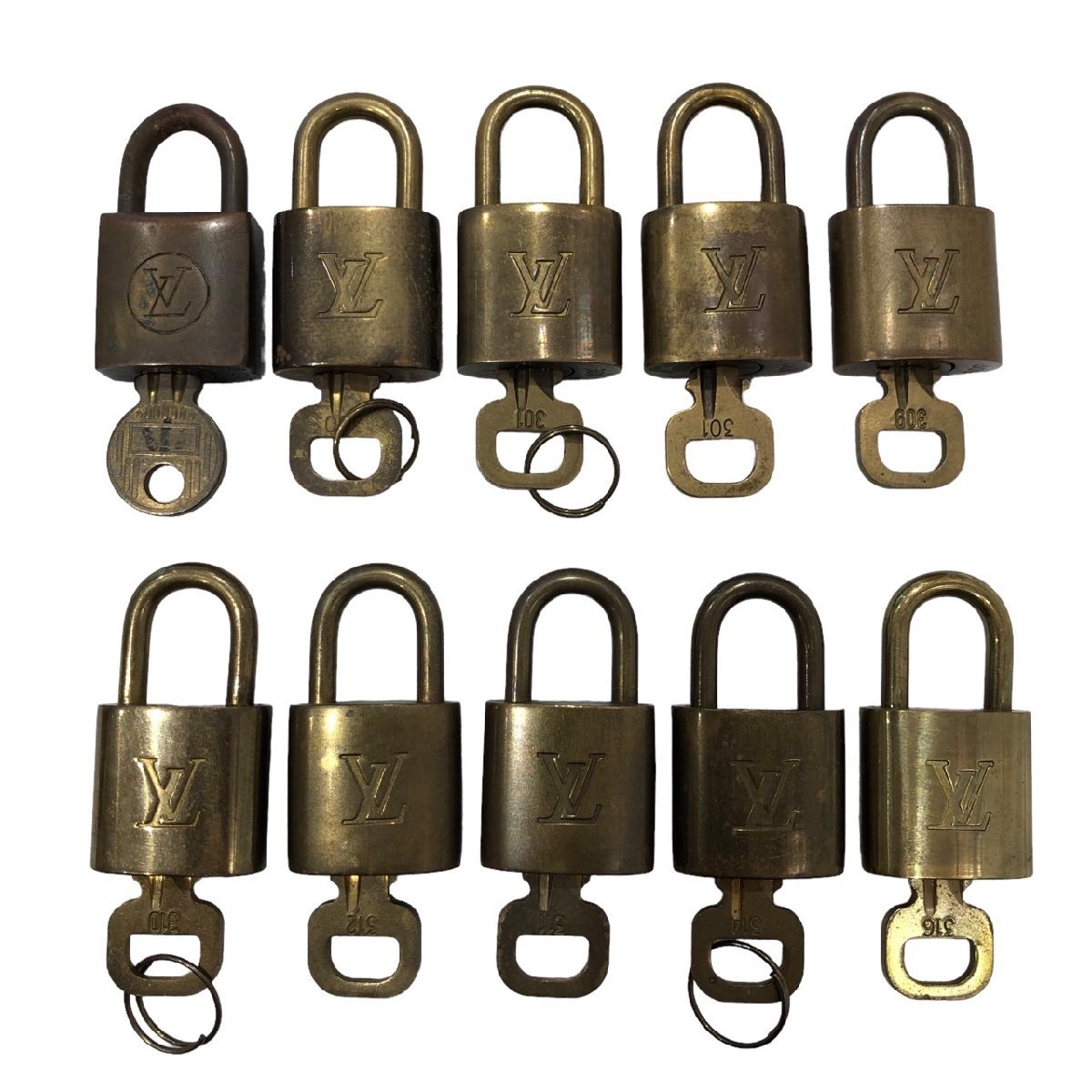 LOUIS VUITTON ルイヴィトン パドロック 220 300 301 309 310 311 312