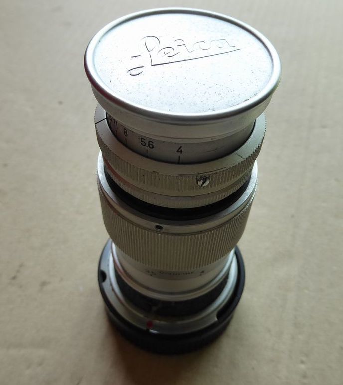 □ LEICA/ライカ Elmar/エルマー f＝9cm 1：4 Ernst Leitz GmbWetzlar