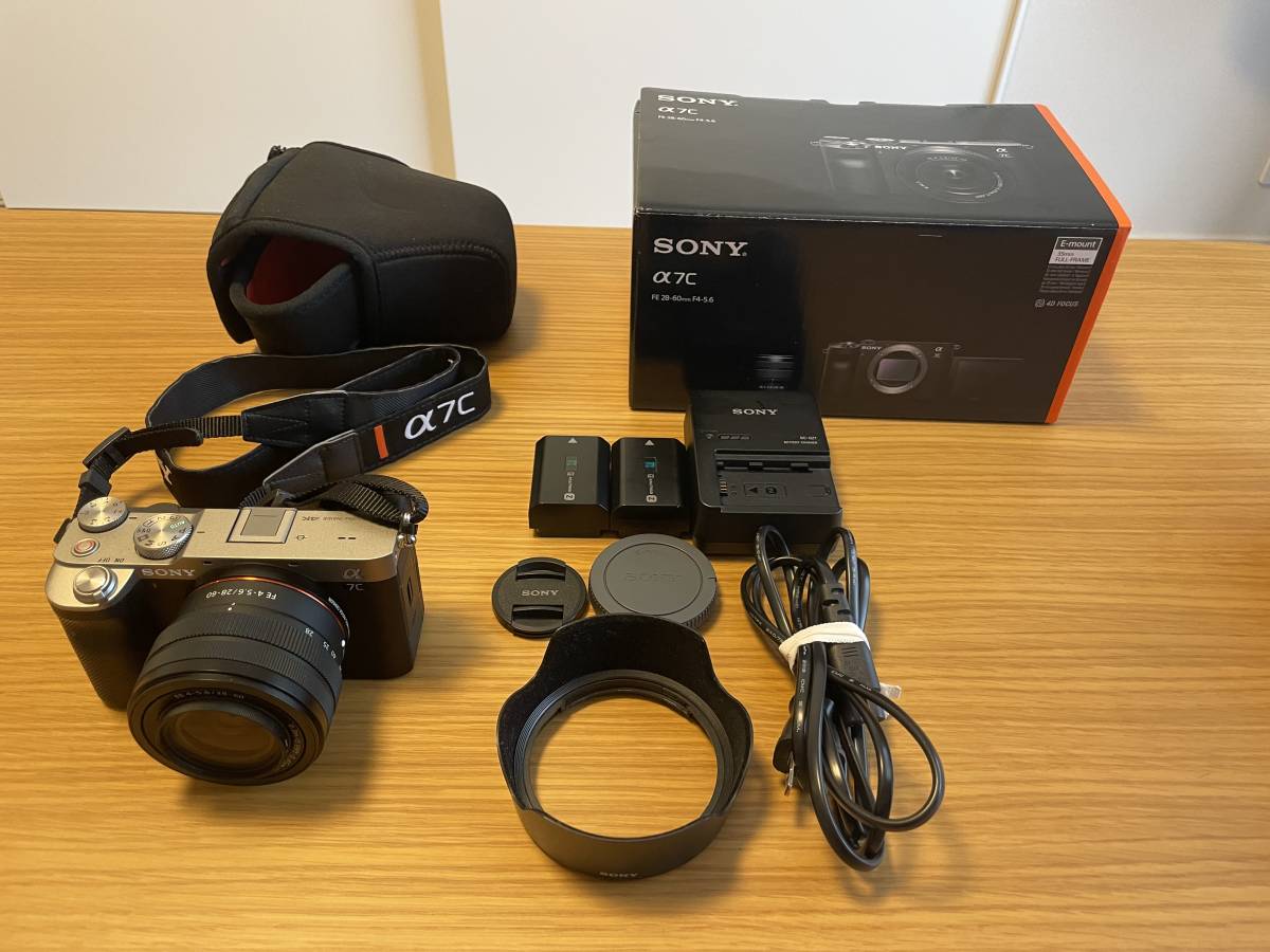 SONY α7C 28〜60mm ズームレンズキット ICLE-7C シルバー ショット数