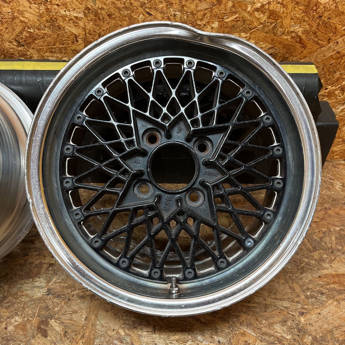 希少☆SSR☆リバースメッシュ☆深リム☆7J+26/7.5J-5☆旧車 当時物 