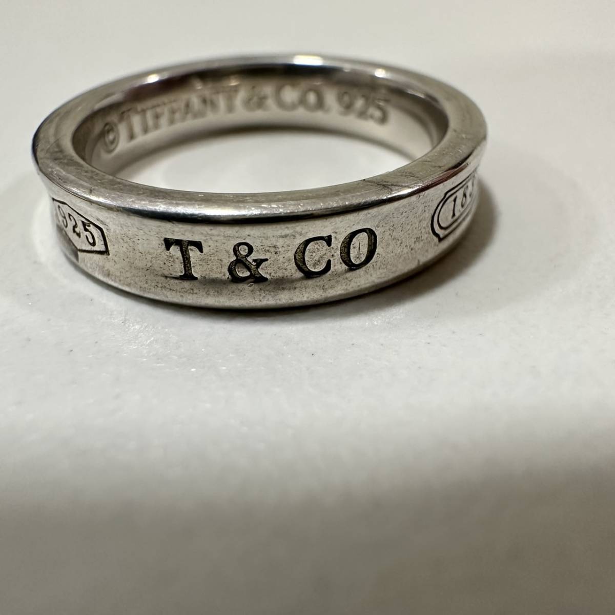 【TOA-439】 1円～ Tiffany＆Co ティファニー 1837 リング 指輪 SV925 シルバー アクセサリー 約3.6g 美品 お洒落アイテム 現状保管品