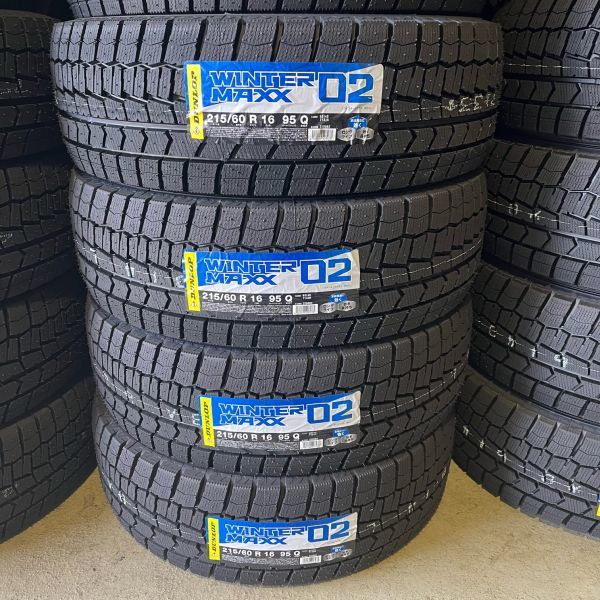 即納 今期入荷 2023年製～ ダンロップ ウィンターマックス WM02 215/60R16 4本 SET 送料込 63400円 国内正規品 数量限定特価