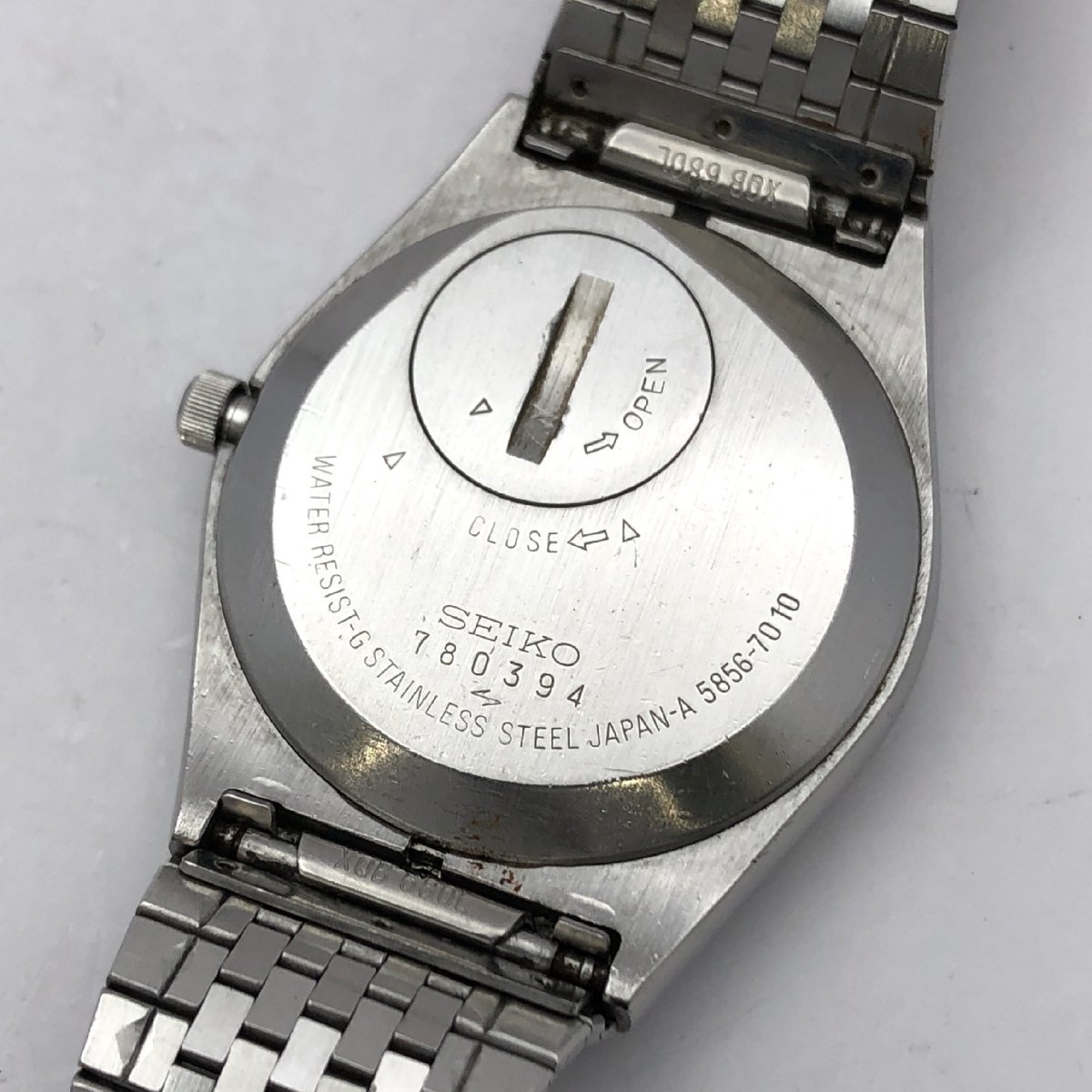 1円 /SEIKO/セイコー/KQ/キングクォーツ/5856-7010/3針/デイデイト