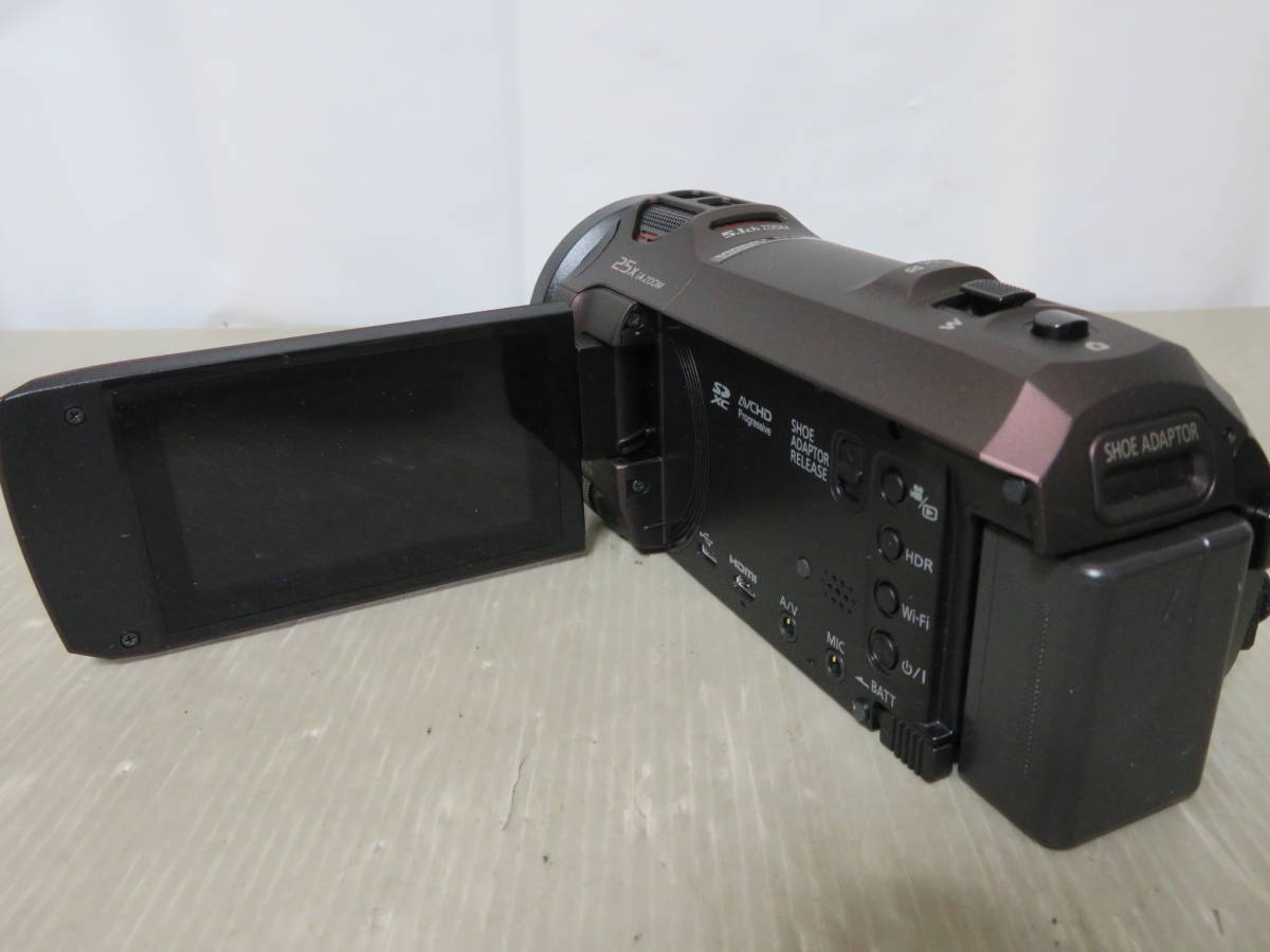 20☆パナソニック Panasonic HC-VX980M デジタル4Kビデオカメラ 動作