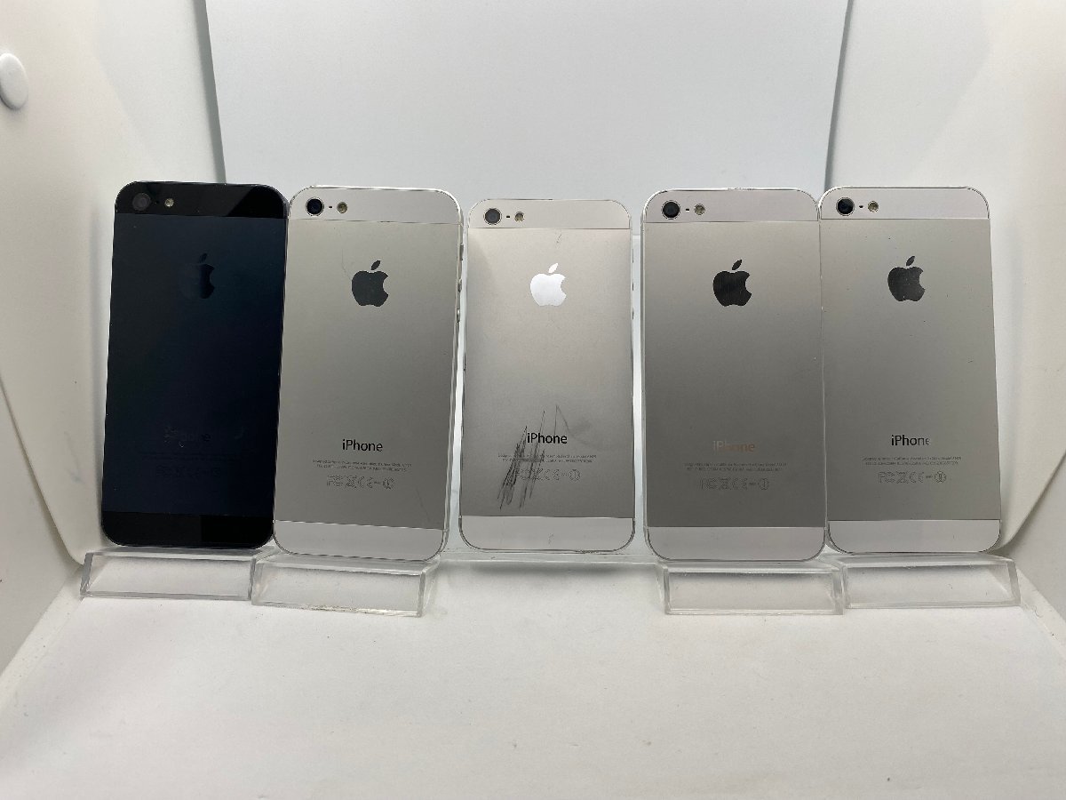 中古・ジャンクまとめ売り5台 iPhone Apple 本体 NW利用制限〇