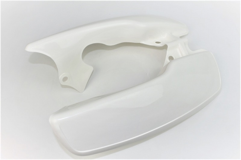 シャリー CF50/CF70 レッグシールド クラシックホワイト