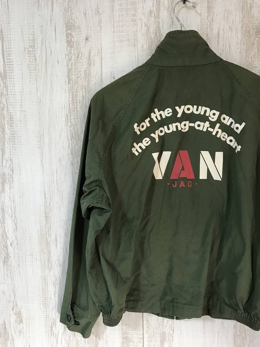 161☆【90s ヴィンテージ スイングトップジャケット】VAN JACKET INC 