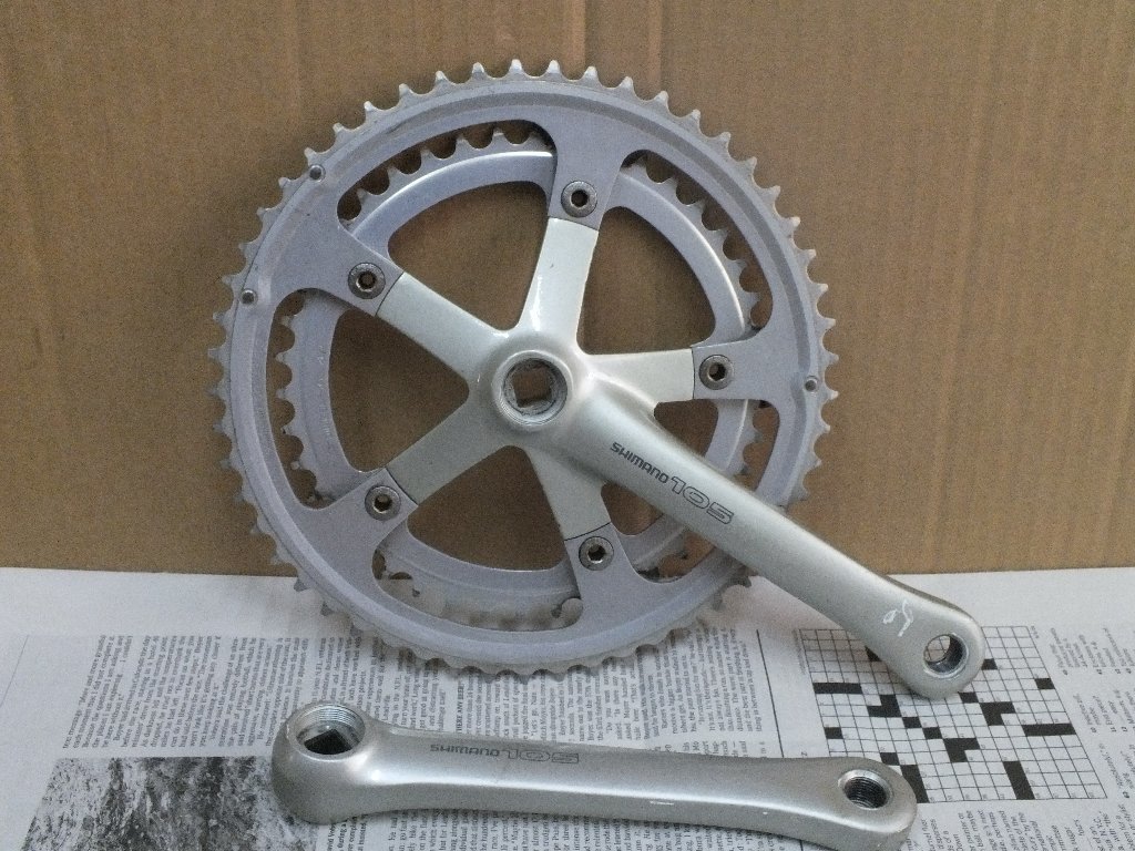 105 クランク 170/53/42 0 クランクセット SHIMANO FC-R7000 52⁄36T