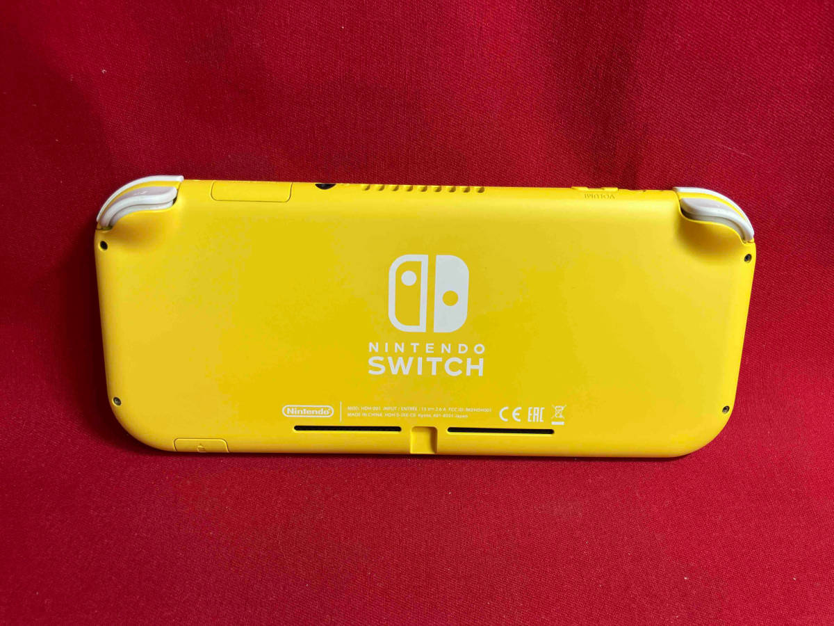 Nintendo Switch Lite イエロー 美品動作不良なし！ ジャンク 【現状品 動作未確認 初期化済】Nintendo Switch Lite