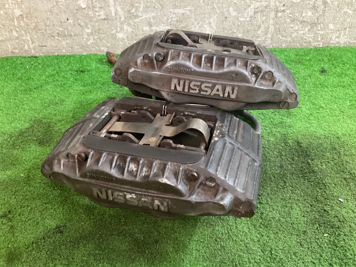 フェアレディZ　GCZ32　Z32　2by2　Tバールーフ　前期　純正　4POT　フロント　キャリパー　左右　R32　180SX　S13
