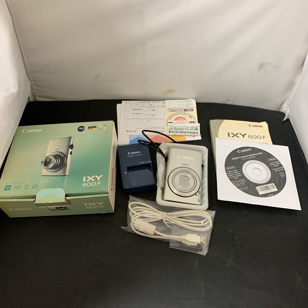 Canon キヤノン キャノン IXY 600F デジタルカメラ デジカメ カメラ 充電器 K2272