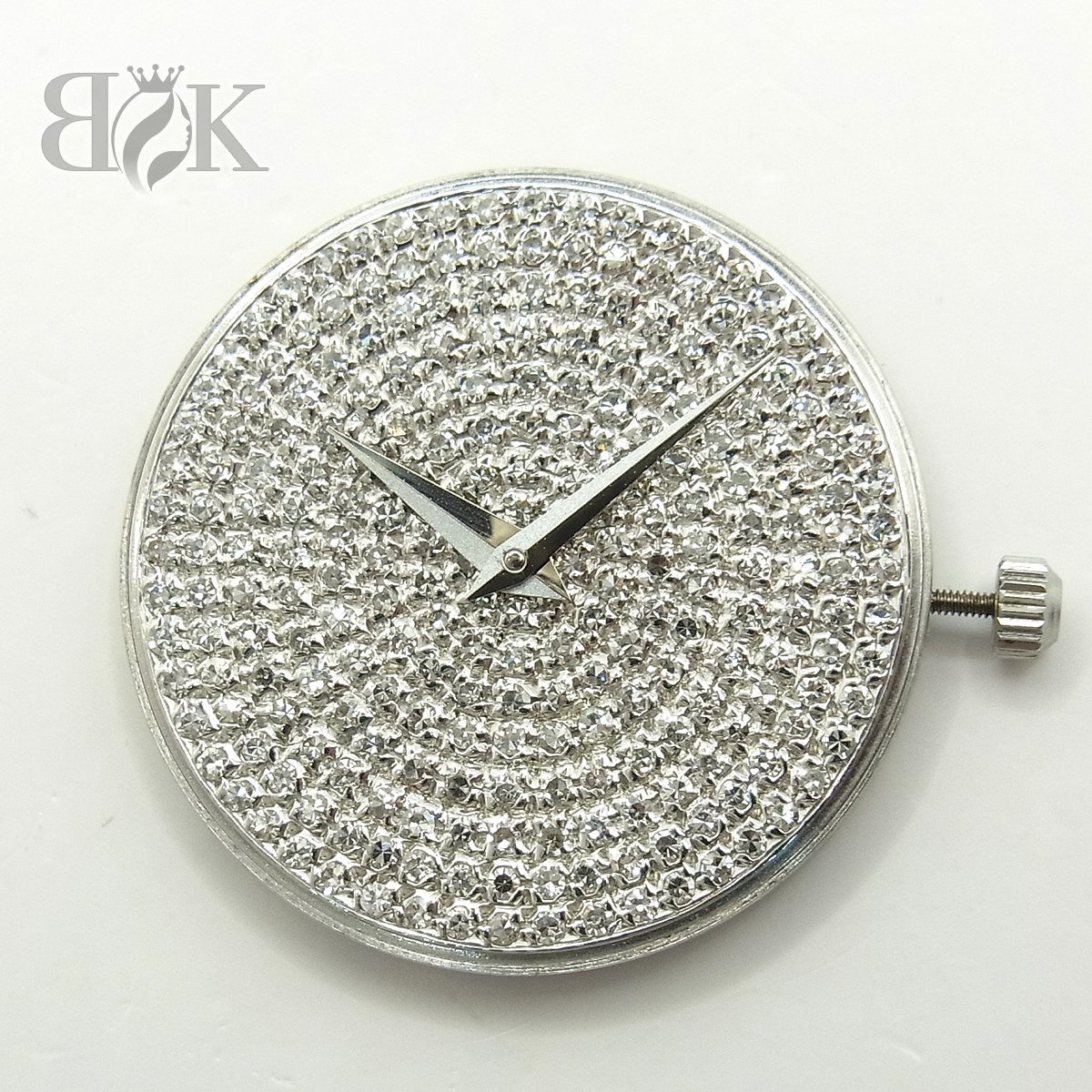 デラノ ムーブメント クォーツ ダイヤ文字盤 ETA 955.432 稼働品 ●