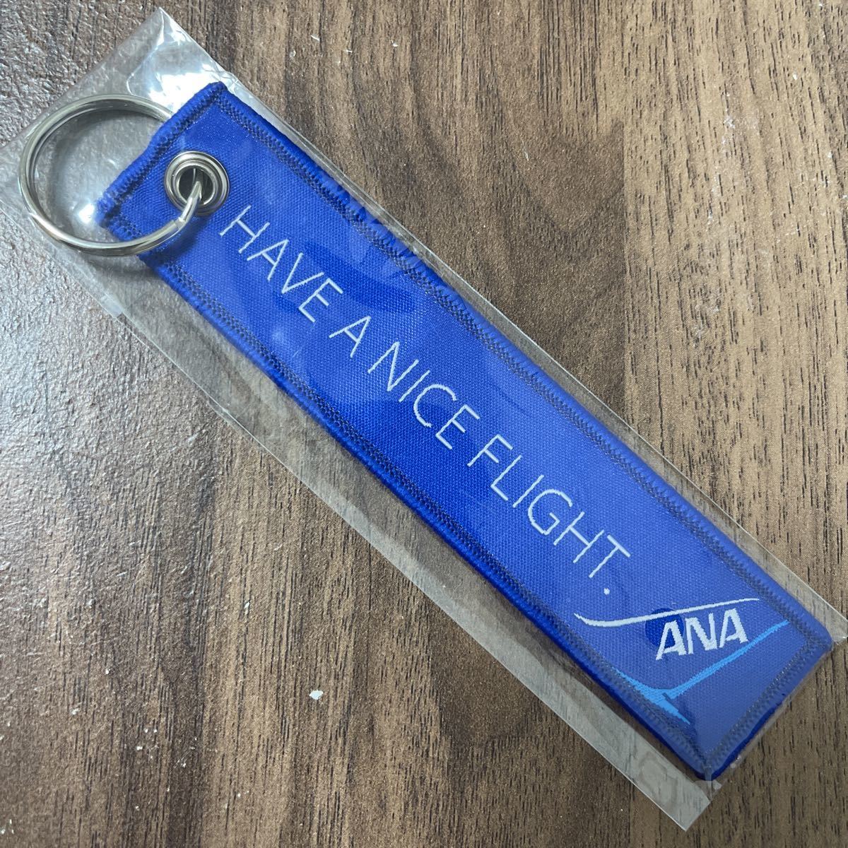 ANA 全日空 フライトタグ キーホルダー HAVE A NICE FLIGHT 新品 飛行機 航空
