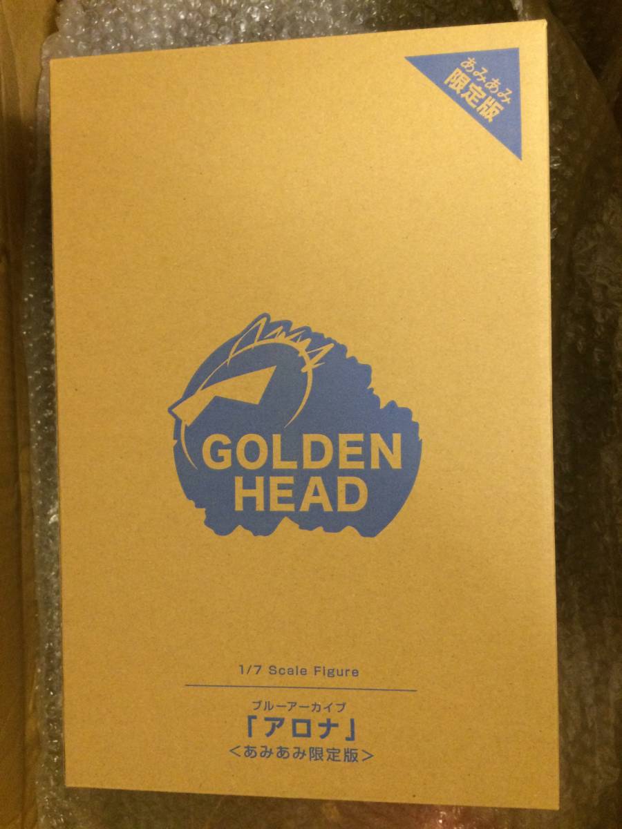 未開封 GOLDENHEAD ゴールデンヘッド ブルーアーカイブ アロナ あみあみ限定版 笑顔フェイスパーツ付属