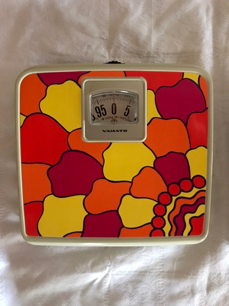 ヘルスメーター 体重計 昭和レトロ ヤマトスケール アナログ 体重計
