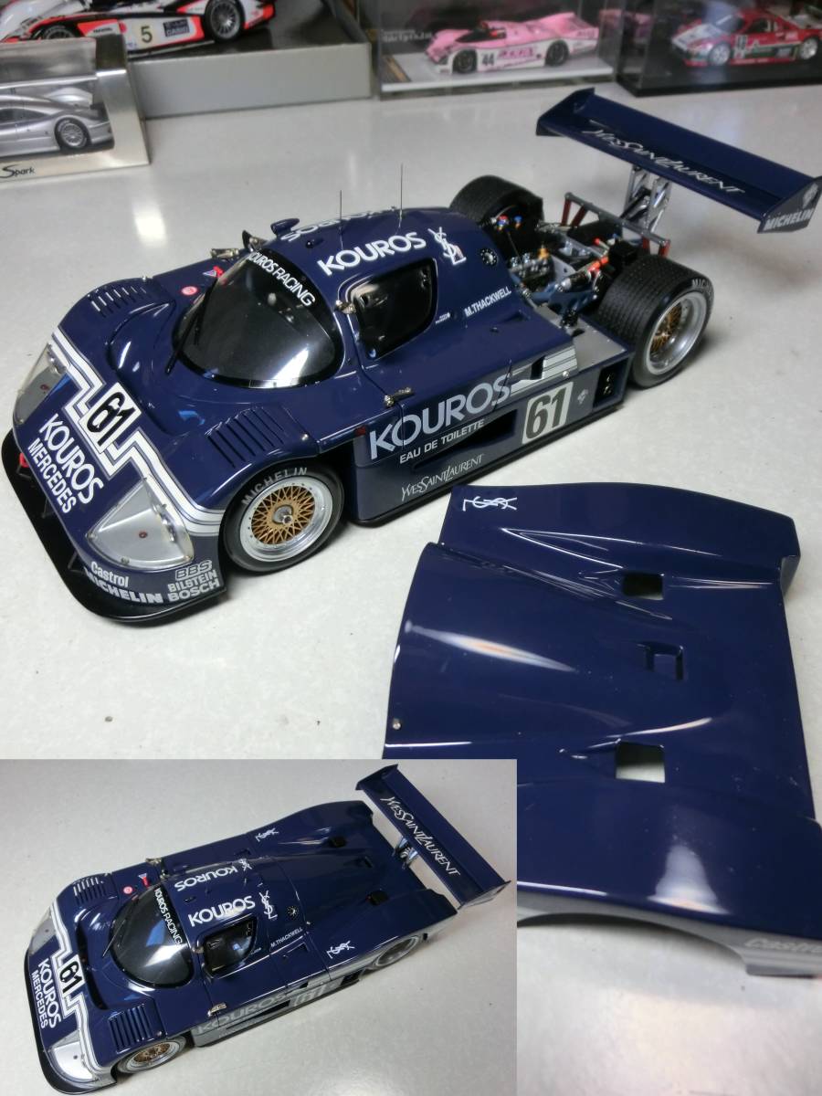 超精密！！KOUROSイブサンローラン ザウバーメルセデスC9・Sauber