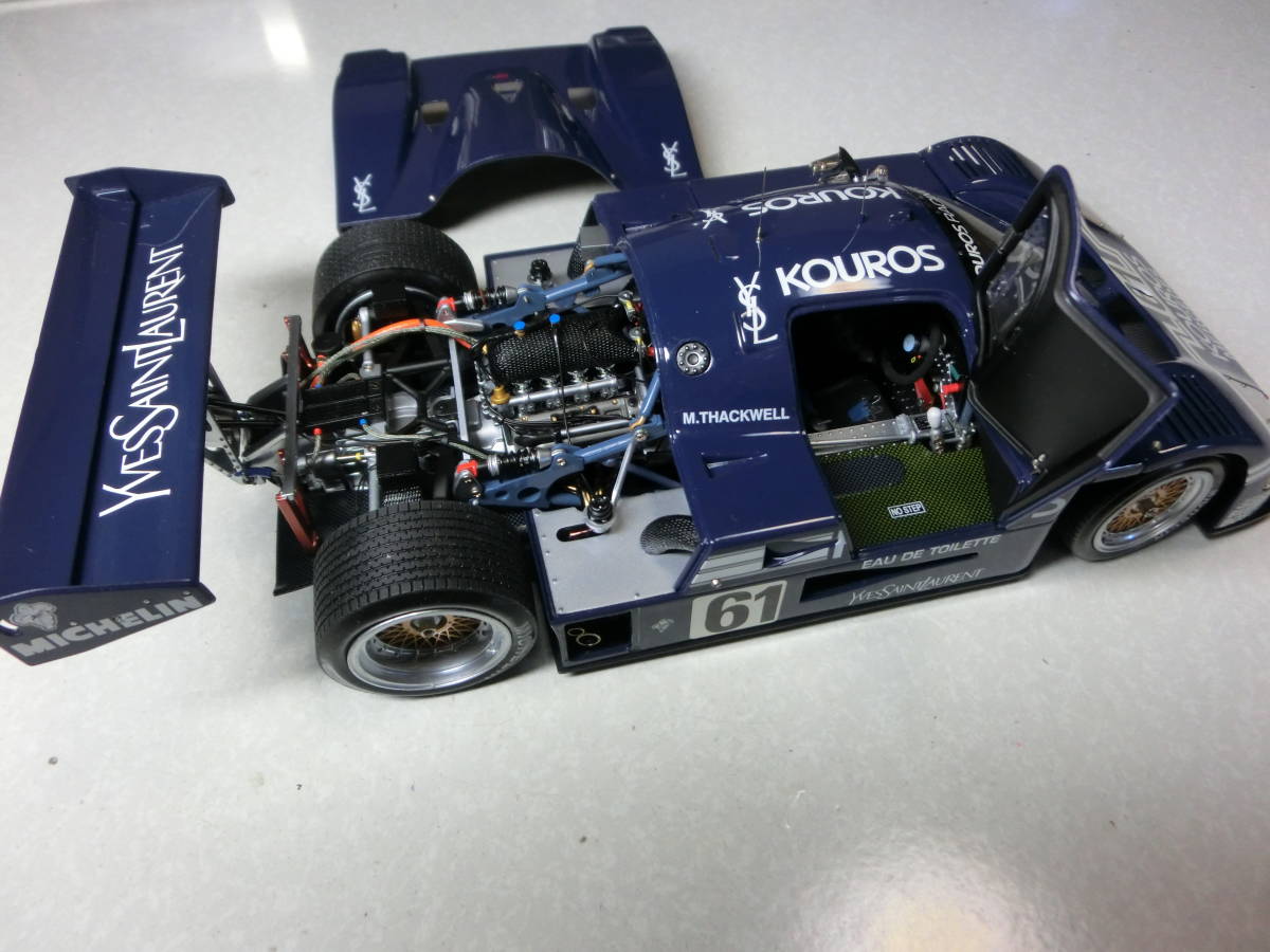 超精密！！KOUROSイブサンローラン ザウバーメルセデスC9・Sauber
