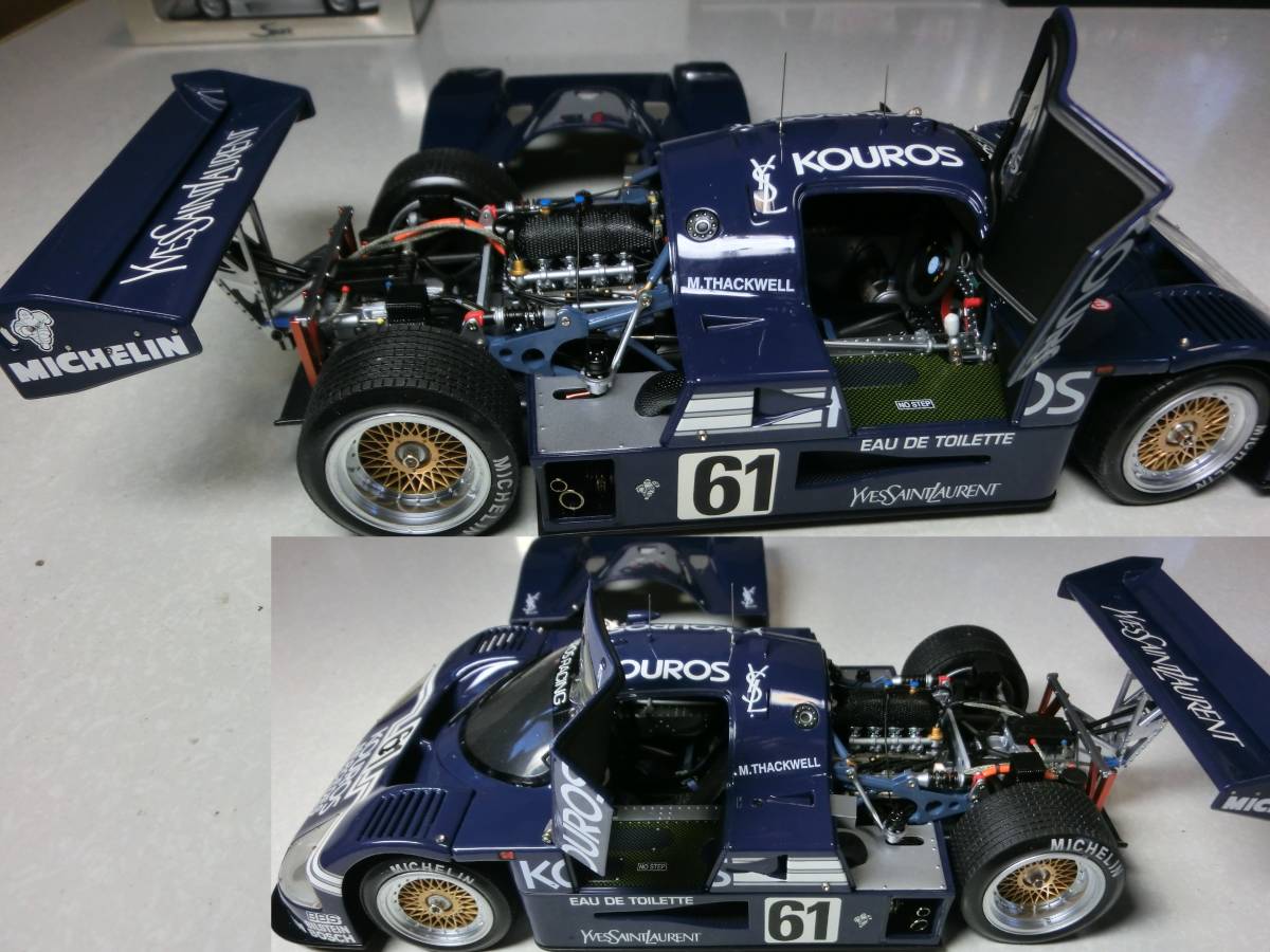 超精密！！KOUROSイブサンローラン ザウバーメルセデスC9・Sauber