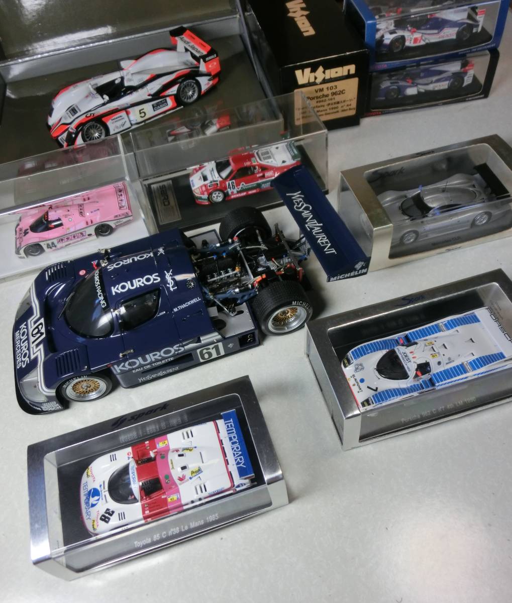 超精密！！KOUROSイブサンローラン ザウバーメルセデスC9・Sauber