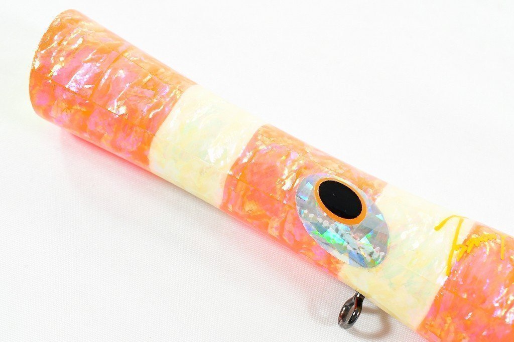 貝田ルアー トランペット230 ピンクアバロン アワビ貼り 貝田ルアー