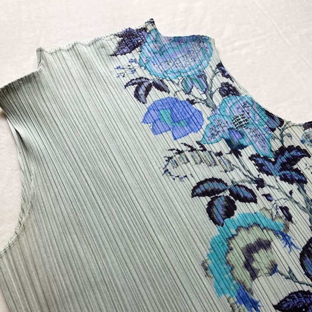 極美品◇PLEATS PLEASE ISSEY MIYAKE プリーツプリーズ 花柄