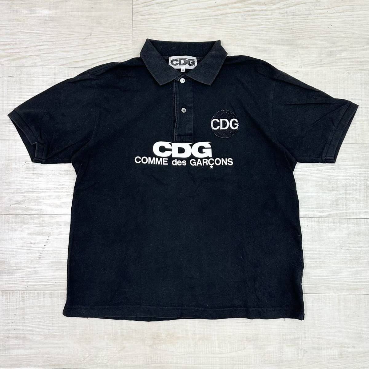 COMME des GARÇONS HOMME PLUS ポロシャツ Lサイズ AD2019 CDG COMME 