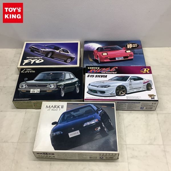 1円〜 アオシマ 1/24 ベルテックス リッジ S15 シルビア 、フジミ 1/24