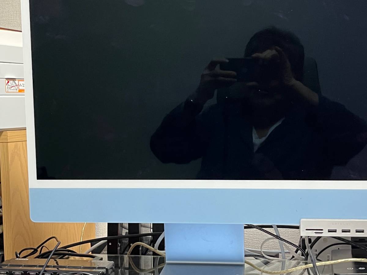24インチ iMac 4.5K Retinaディスプレイモデル Retina ブルー シルバー 