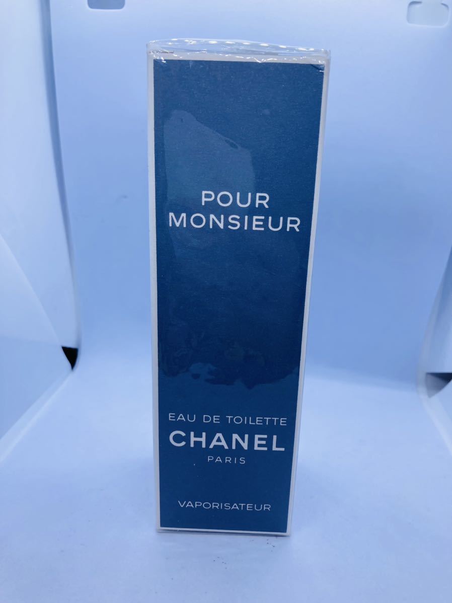 ＊１円スタート CHANEL PARIS シャネル香水 プールムッシュウ POUR MONSIEUR 未開封 満量 EAU DE TOILETTE 100ml -90%vol. 
