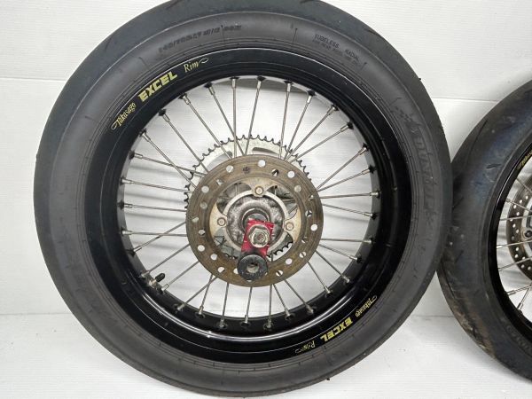 ホンダ CRF150 R2 17インチ モタードホイール エキセル ブレンボ 