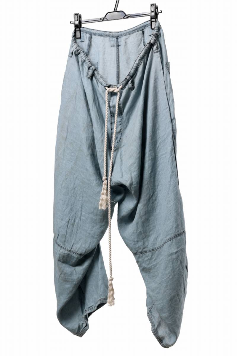 vital by A.F ARTEFACT インディゴ染め サルエルワイドパンツ JULIUS