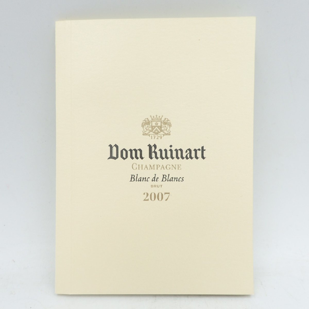 未開栓ドン・ルイナール ブラン・ド・ブラン 2007 750ml 12.5%