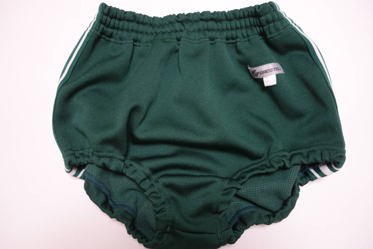  769 タグなし GREENS グリンズ G-750 サイド白ライン 緑 バレーボールゲームパンツ/サイズM 送料300円(パンツ)｜売買されたオークション情報、yahooの商品情報をアーカイブ公開 - オークファン 女性用
